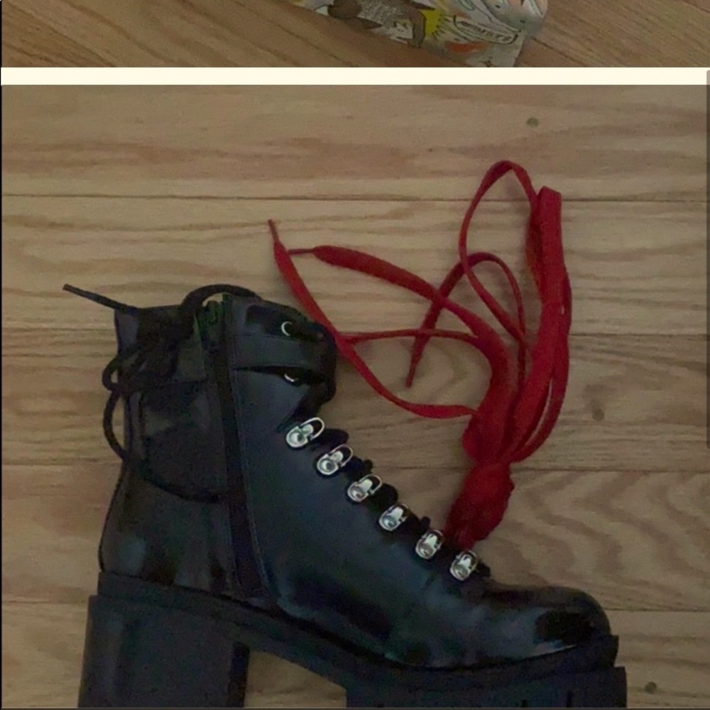 Combat Boots 9.5 by Jeffrey Campbell Free People